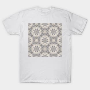 Star Collage Pattern T-Shirt